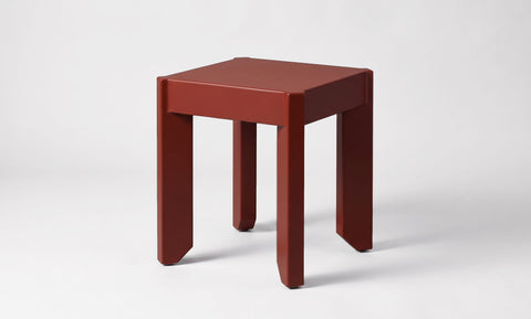 Bevel Stool/Side Table Metal