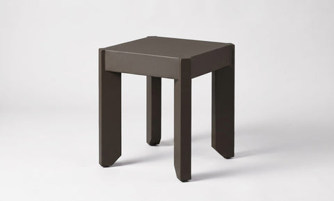 Bevel Stool/Side Table Metal