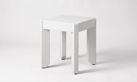 Bevel Stool/Side Table Metal