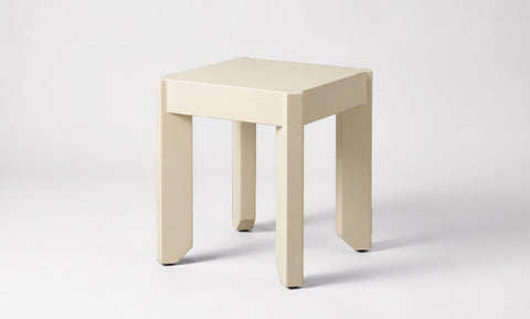Bevel Stool/Side Table Metal