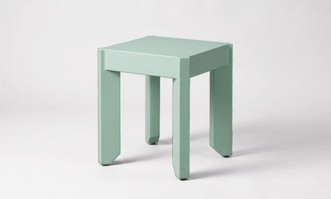 Bevel Stool/Side Table Metal