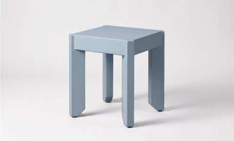 Bevel Stool/Side Table Metal