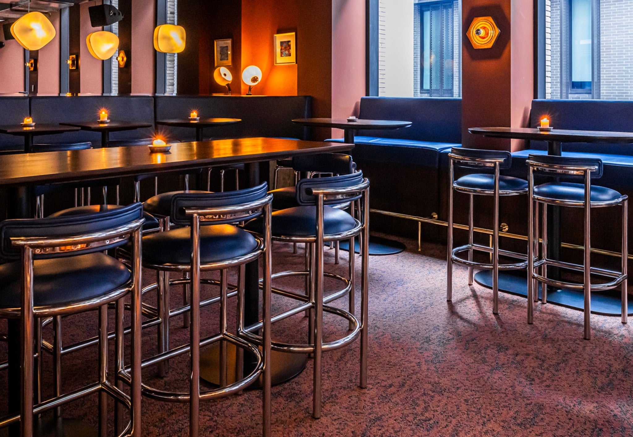 reddie stool Cinta Bar Stool - Stainless Steel