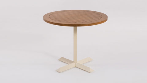 reddie-raw outdoor table Andi Outdoor Pedestal Table Round