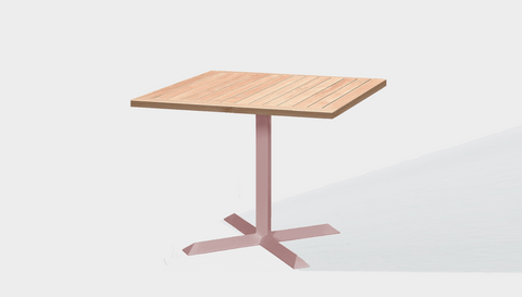 reddie-raw outdoor round dining table Andi Outdoor Square Cafe/Bar Table (2 heights)