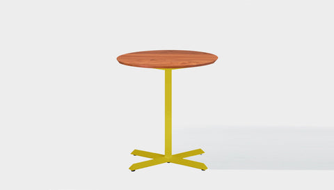 reddie-raw round Andi Pedestal Cafe & Bar Table (2 Heights)