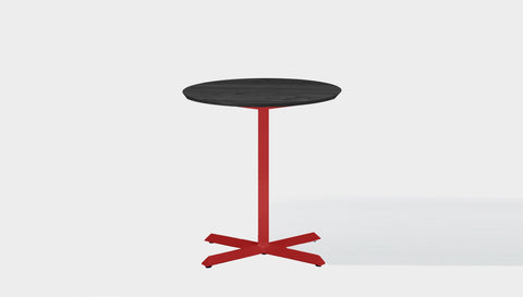 reddie-raw round Andi Pedestal Cafe & Bar Table (2 Heights)