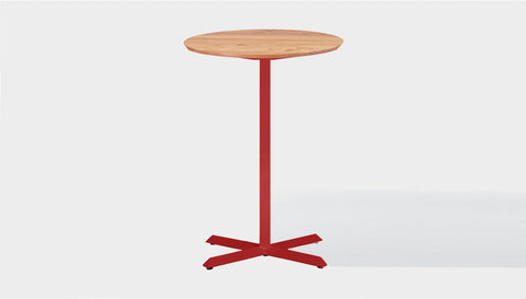reddie-raw round Andi Pedestal Cafe & Bar Table (2 Heights)