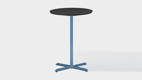 reddie-raw round Andi Pedestal Cafe & Bar Table (2 Heights)