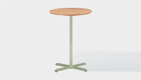 reddie-raw round Andi Pedestal Cafe & Bar Table (2 Heights)