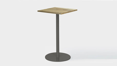reddie-raw round Bob Pedestal Cafe & Bar Table Square (2 heights)