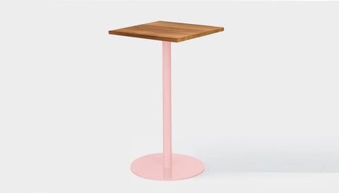 reddie-raw round Bob Pedestal Cafe & Bar Table Square (2 heights)