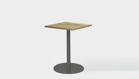 reddie-raw round Bob Pedestal Cafe & Bar Table Square (2 heights)