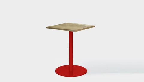 reddie-raw round Bob Pedestal Cafe & Bar Table Square (2 heights)
