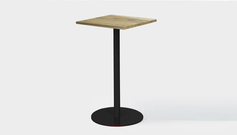 reddie-raw round Bob Pedestal Cafe & Bar Table Square (2 heights)