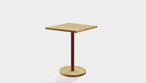 reddie-raw square cafe/bar table Bob Pedestal Cafe & Bar Table Square (2 heights)