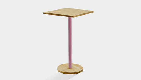 reddie-raw cafe & bar pedestal table Bob Pedestal Square Cafe & Bar Table (2 heights)