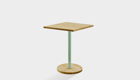 reddie-raw cafe & bar pedestal table 60dia x 75H *cm / Solid Reclaimed Wood Teak~Oak / Metal~Mint Bob Pedestal Square Cafe & Bar Table (2 heights)