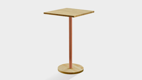 reddie-raw cafe & bar pedestal table Bob Pedestal Square Cafe & Bar Table  Square (2 heights)