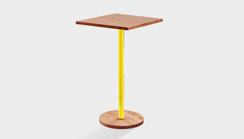 reddie-raw cafe & bar pedestal table Bob Pedestal Square Cafe & Bar Table  Square (2 heights)