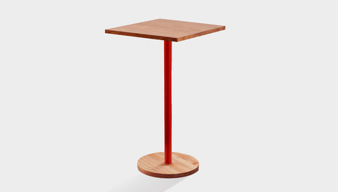 reddie-raw cafe & bar pedestal table Bob Pedestal Square Cafe & Bar Table  Square (2 heights)
