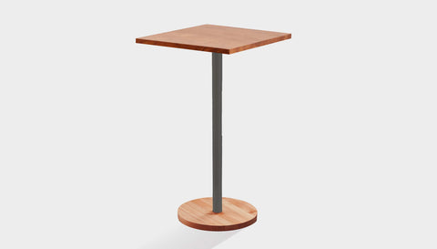 reddie-raw cafe & bar pedestal table Bob Pedestal Square Cafe & Bar Table  Square (2 heights)