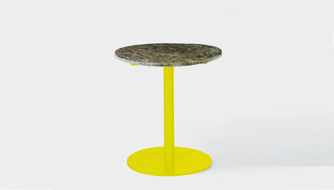 reddie-raw round Bob Pedestal Table Marble Cafe & Bar Table (2 heights)