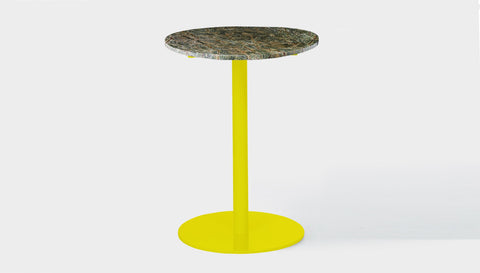 reddie-raw round Bob Pedestal Table Marble Cafe & Bar Table (2 heights)