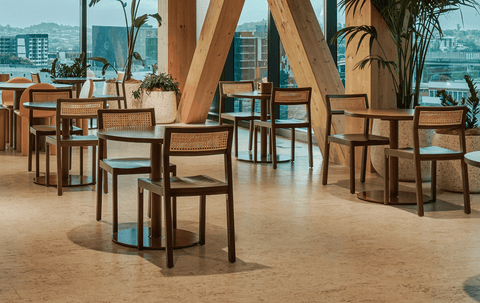 reddie-raw round Bob Pedestal Table - Wood