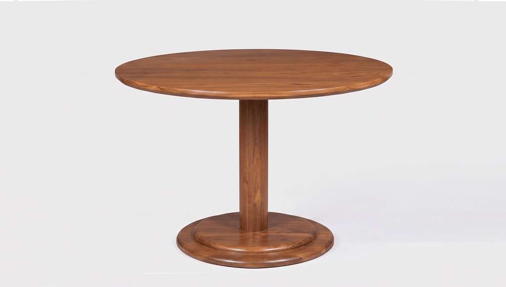 reddie-raw round 60dia x 75H *cm / Solid Reclaimed Teak Wood~Natural Cass Table