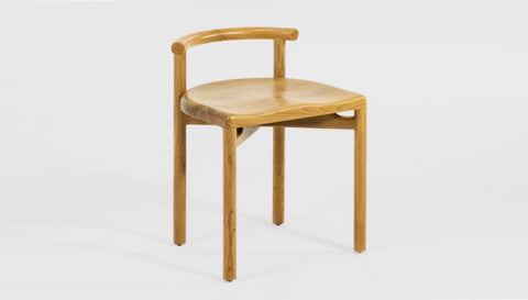 reddie-raw stool 45W x 430D x 57H *cm (430 seat height) / Solid Reclaimed Teak Wood~Oak Cinta cafe stool wood