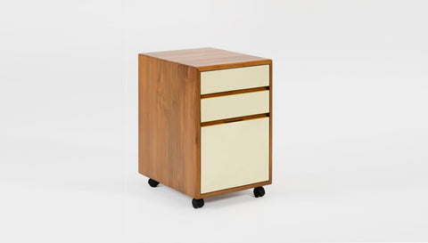 reddie-raw mobile storage NCW Wood Pedestal Drawers