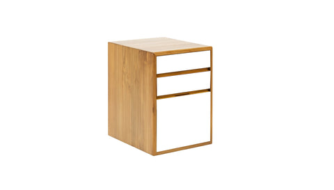 reddie-raw mobile storage NCW Wood Pedestal Drawers