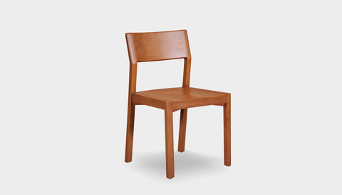 reddie-raw dining chair 46W x 49D x 82H *cm (45H seat) / Solid Reclaimed Teak Wood~Natural / No Brass Rita Dining Chair