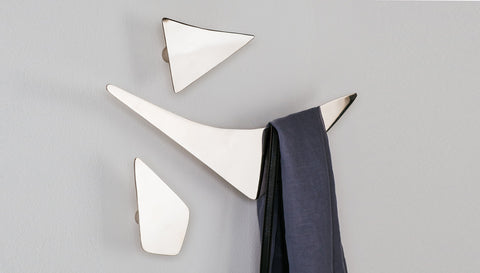 reddie-raw lounge chair 33.6W x 39.5*cm (group of 3) / Metal~Stainless Steel Suka Drops