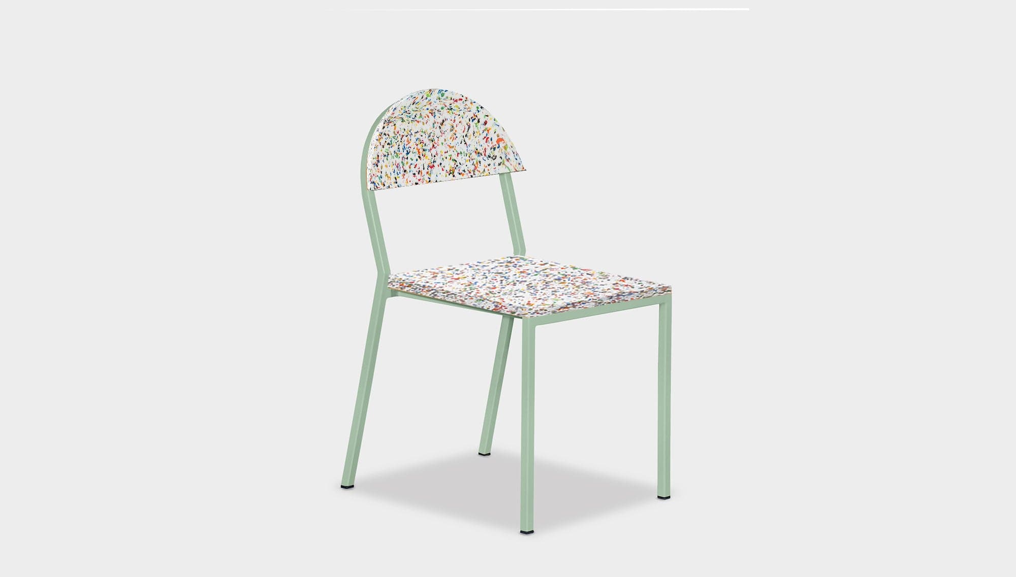 reddie-raw stool Suzy Stackable Recycled Plastic Dining Chair