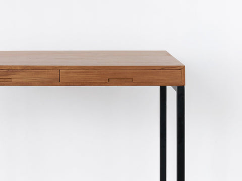 reddie-raw desk with drawers Suzy 2 Drawer Desk