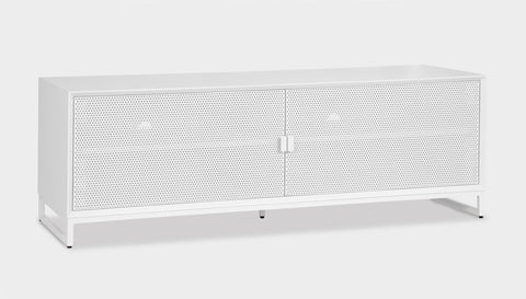 reddie-raw media unit 150W x 45D x 50H *cm / Lacquer~White NCW Media Unit