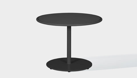 reddie-raw outdoor coffee table 90dia x 45 H *cm / Metal~Grey Bob Outdoor Pedestal Coffee Table Metal