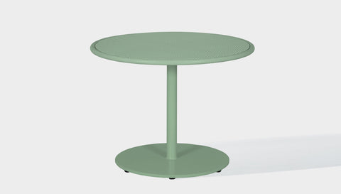 reddie-raw outdoor coffee table 90dia x 45 H *cm / Metal~Mint Bob Outdoor Pedestal Coffee Table Metal