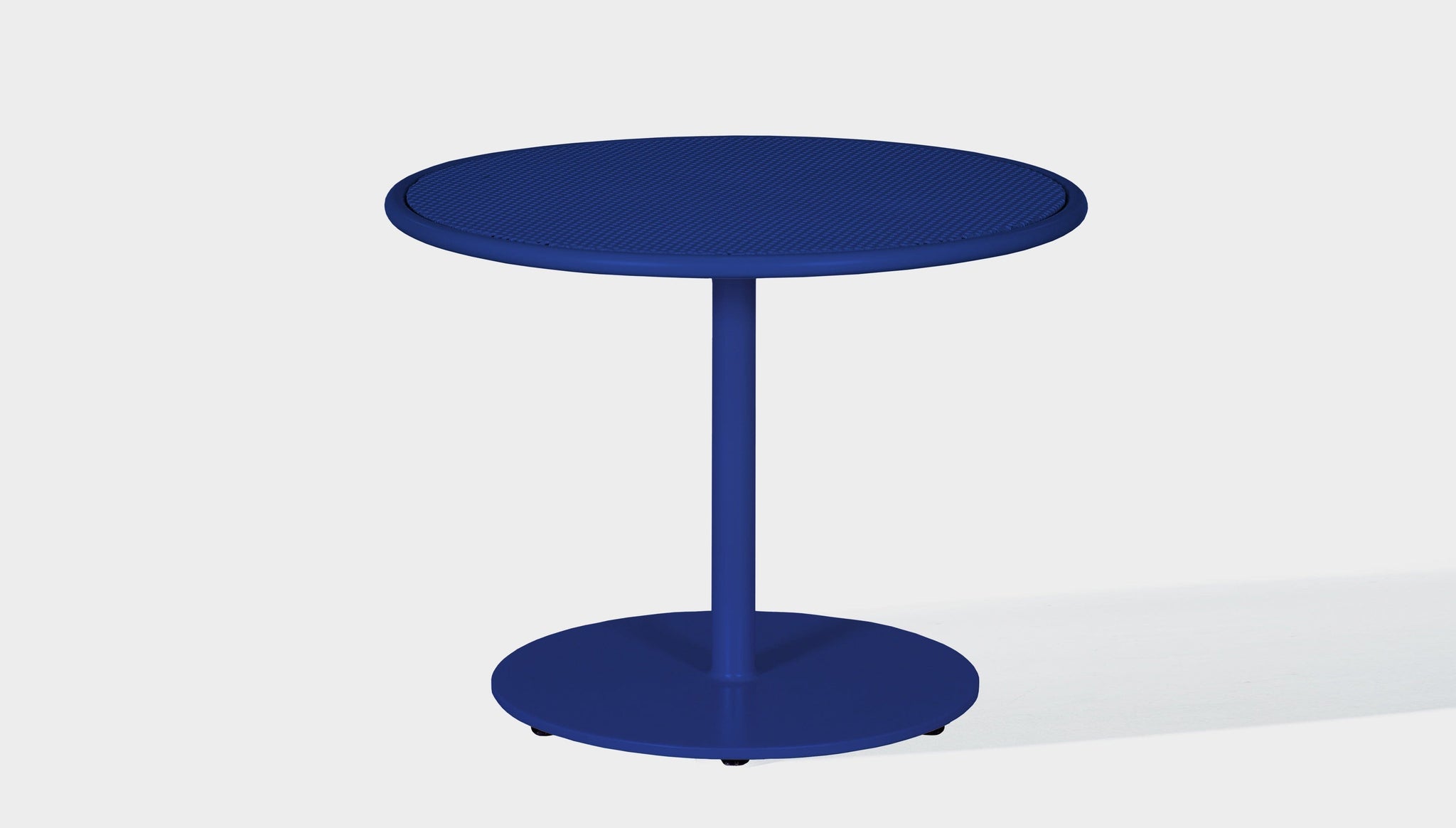 reddie-raw outdoor coffee table 90dia x 45 H *cm / Metal~Navy Bob Outdoor Pedestal Coffee Table Metal