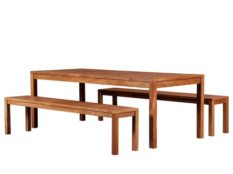 reddie-raw outdoor dining table rectangle Bob Outdoor Table