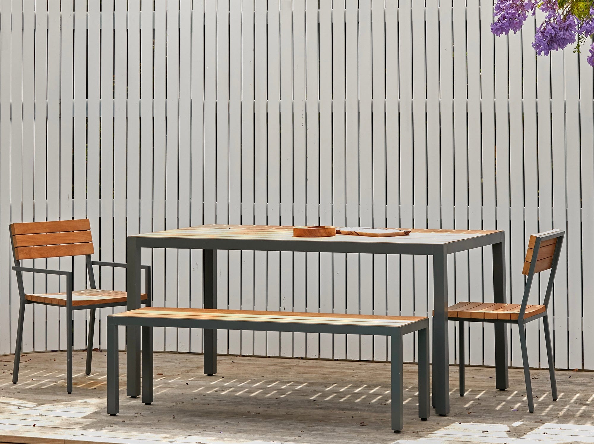 reddie-raw outdoor seating Mimi Outdoor Bench