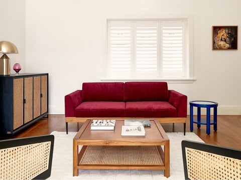 reddie-raw square coffee table Rita Coffee Table