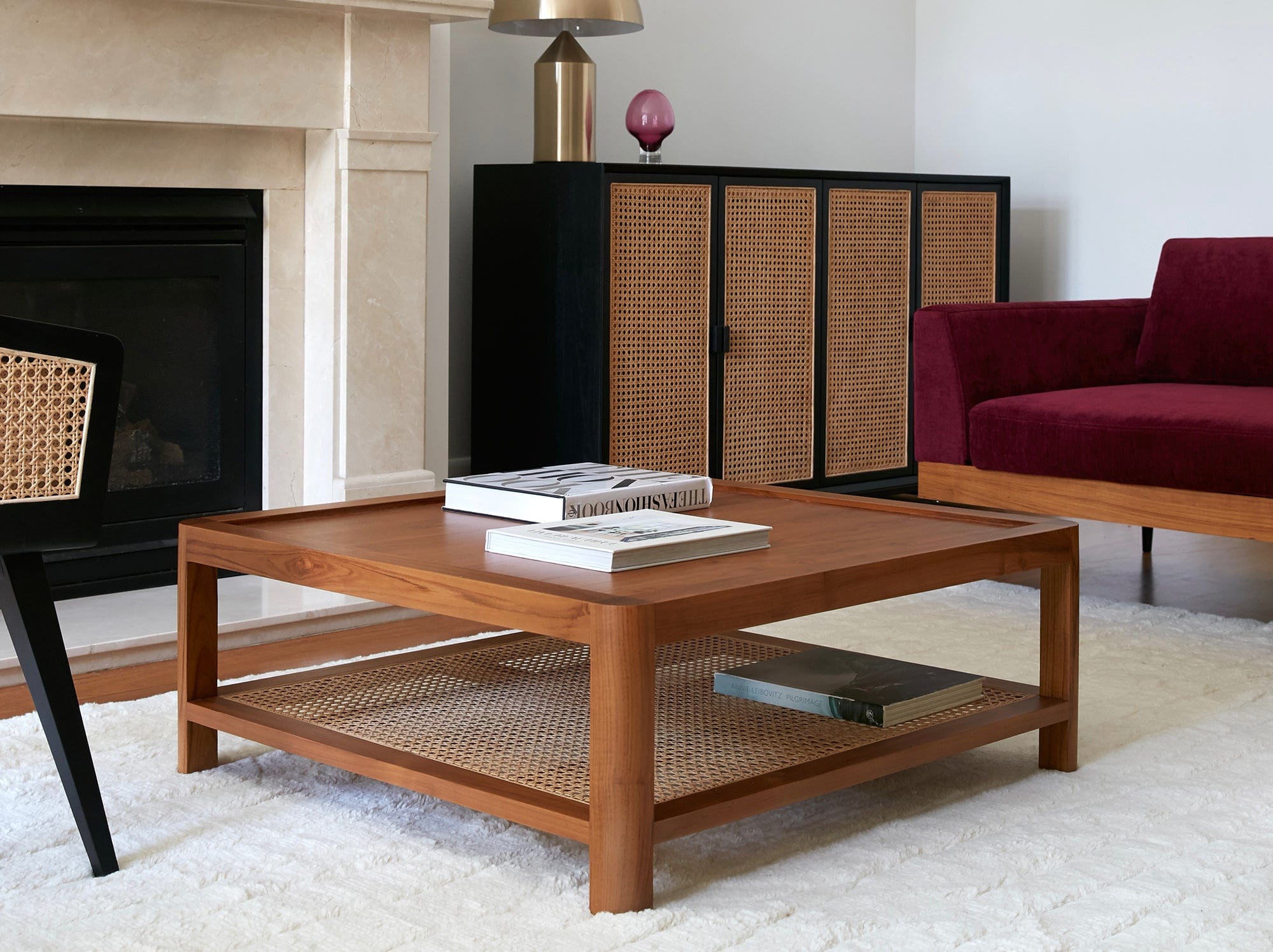 reddie-raw square coffee table Rita Coffee Table