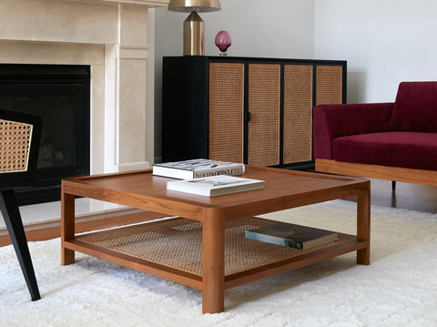 reddie-raw square coffee table Rita Coffee Table