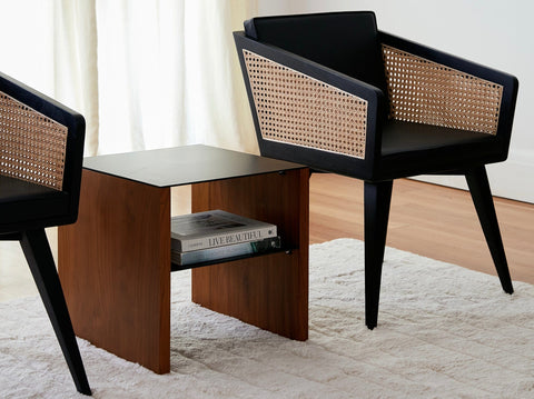 reddie-raw square side table Andi Side Table