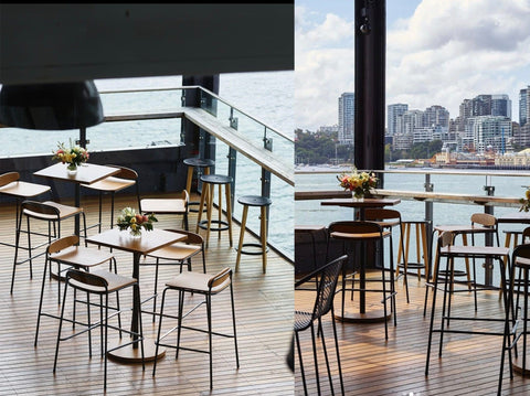 reddie-raw stool Kami Stackable Bar Stool