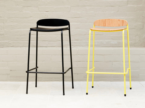 reddie-raw stool Kami Stackable Bar Stool