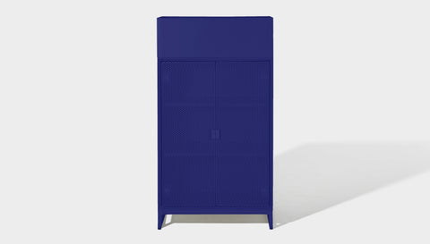 reddie-raw storage cupboard 60W x 45D x 110H  *cm (with planter box) / Lacquer~Navy NCW Storage Unit with and without planter